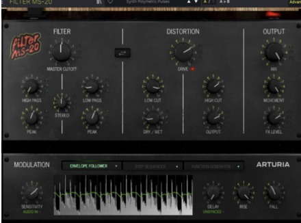 Arturia Filter MS 20
